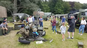 DDR re-enactment Kampement Foto geüpload door gebruiker Waterlinie Evenement