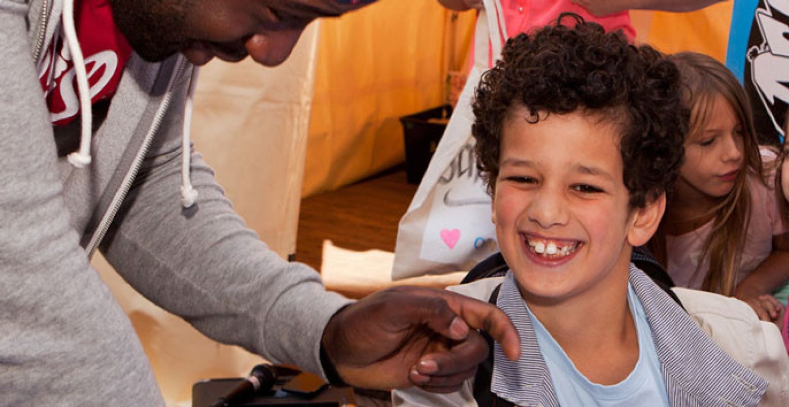 Schrijf zelf verhalen tijdens de Kinderboekenparade! Foto: Eveline van Egdom.