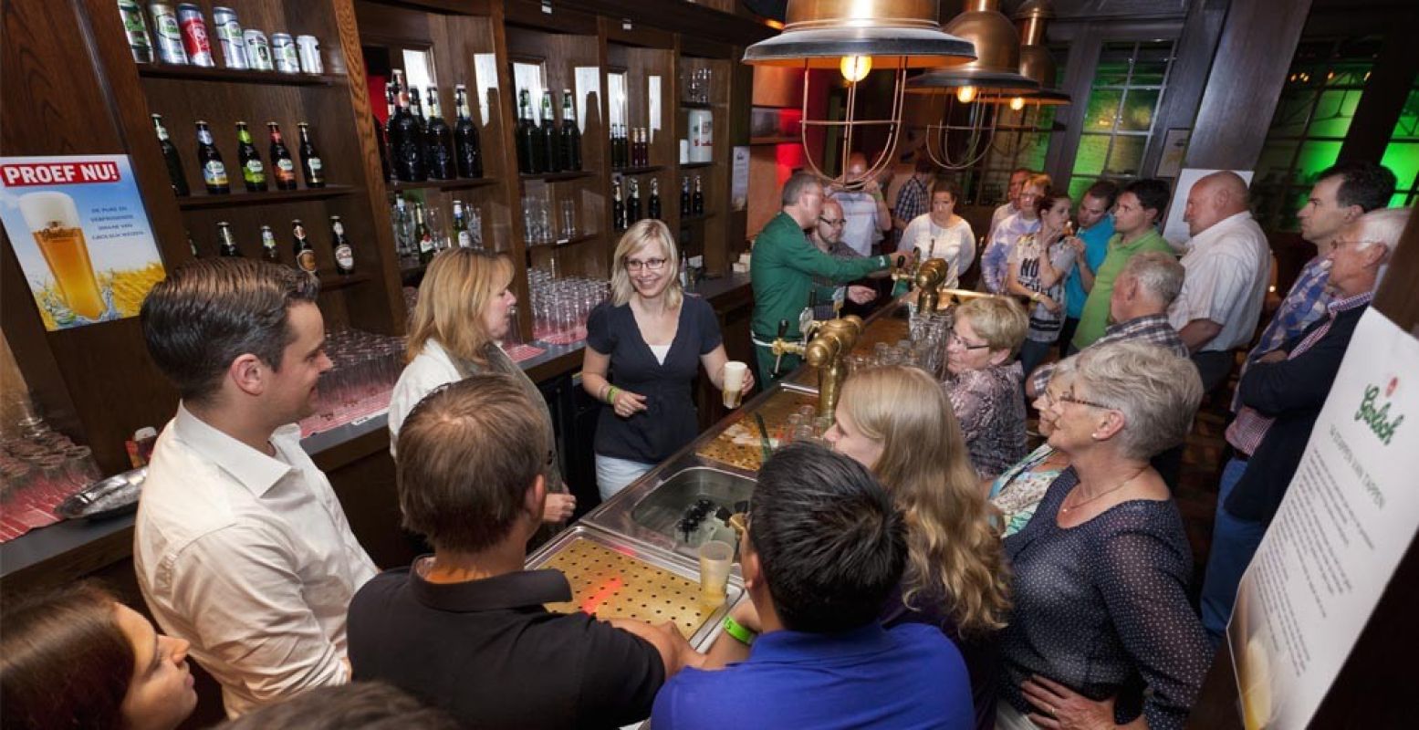 Dagje uit in een bierproeverij. Foto: © Greet Mulder, Grolsch