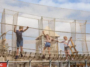 Fort Vertier Over loopbruggen. Foto: Fort Vertier