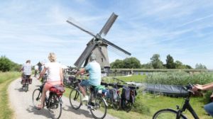Molenbiotoop de fietsroute