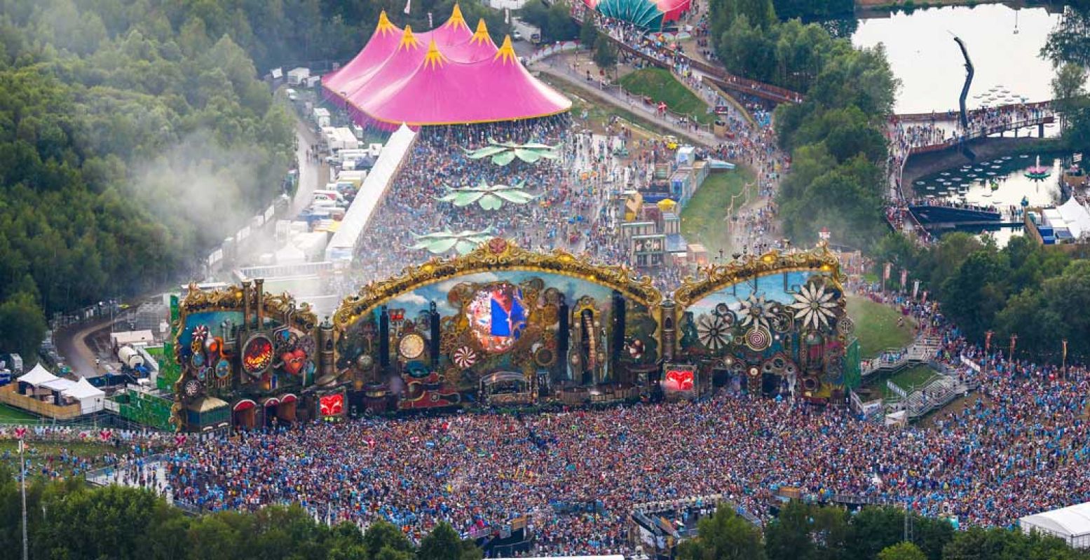 Rutger Geerling is vaste fotograaf voor Tomorrowland in het Belgische Boom, hier in 2014. Foto: Rutger Geerling / Rudgr