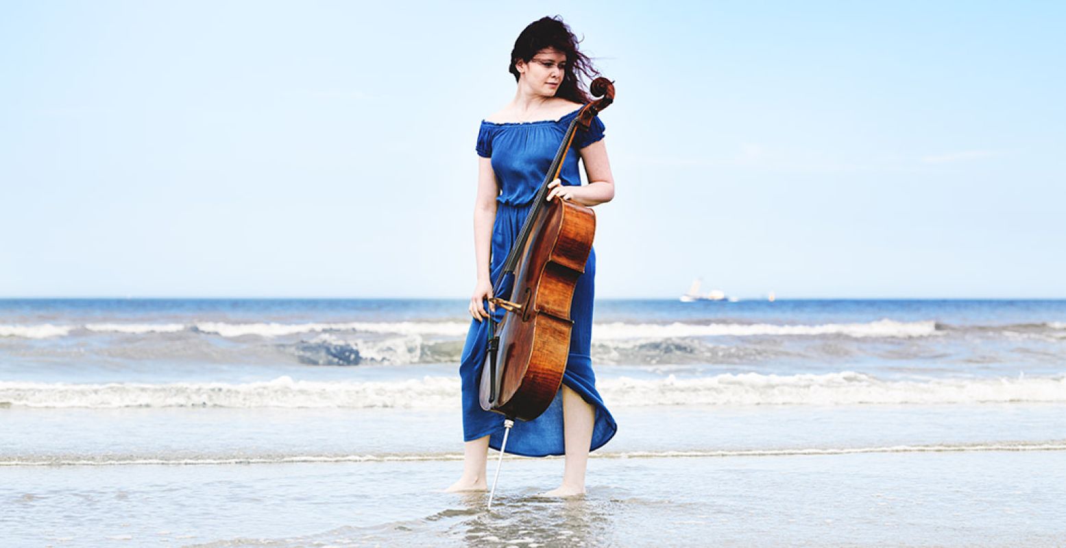 Cellist en componist Maya Fridman. Foto: Festival Classique