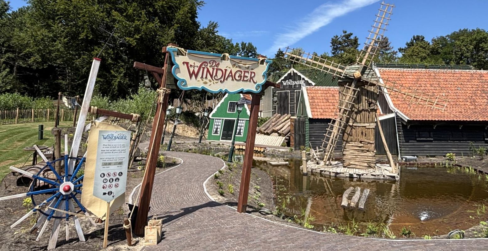Als de wiederweerga achter de wind aan. Foto: Madurodam ©