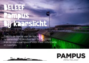 Beleef Pampus tijdens de Nacht van de Nacht Foto geüpload door gebruiker Stichting Liniebreed Ondernemen.