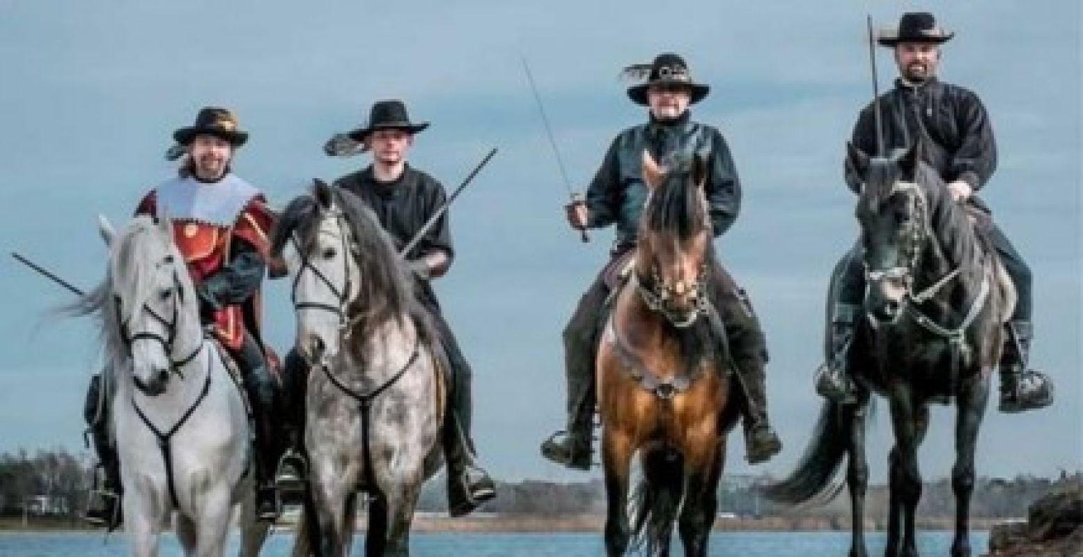 Ben jij de vierde musketier? Foto: Kasteel Hoensbroek