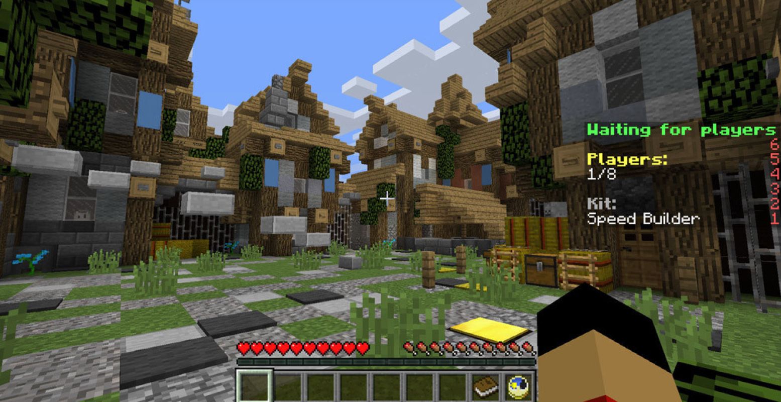 Zo ziet een wereld er in Minecraft uit. Foto:  minecraft.gamestad.com 