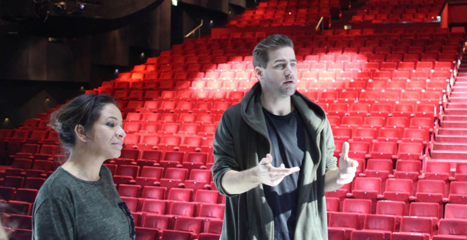 Nurlaila Karim en Dave Mantel vertellen over het leven als musicalster. Foto: Redactie DagjeWeg.NL